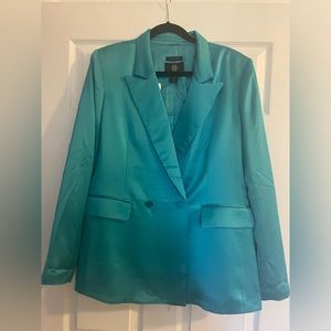 House if Harlow 1960 oversized satin blazer